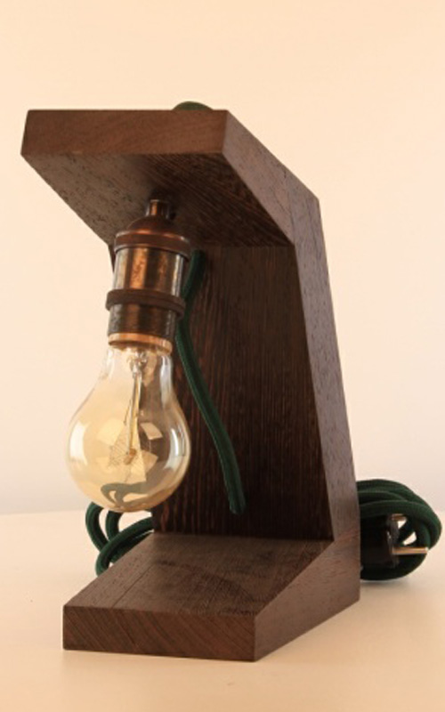 rustic unique table lamp